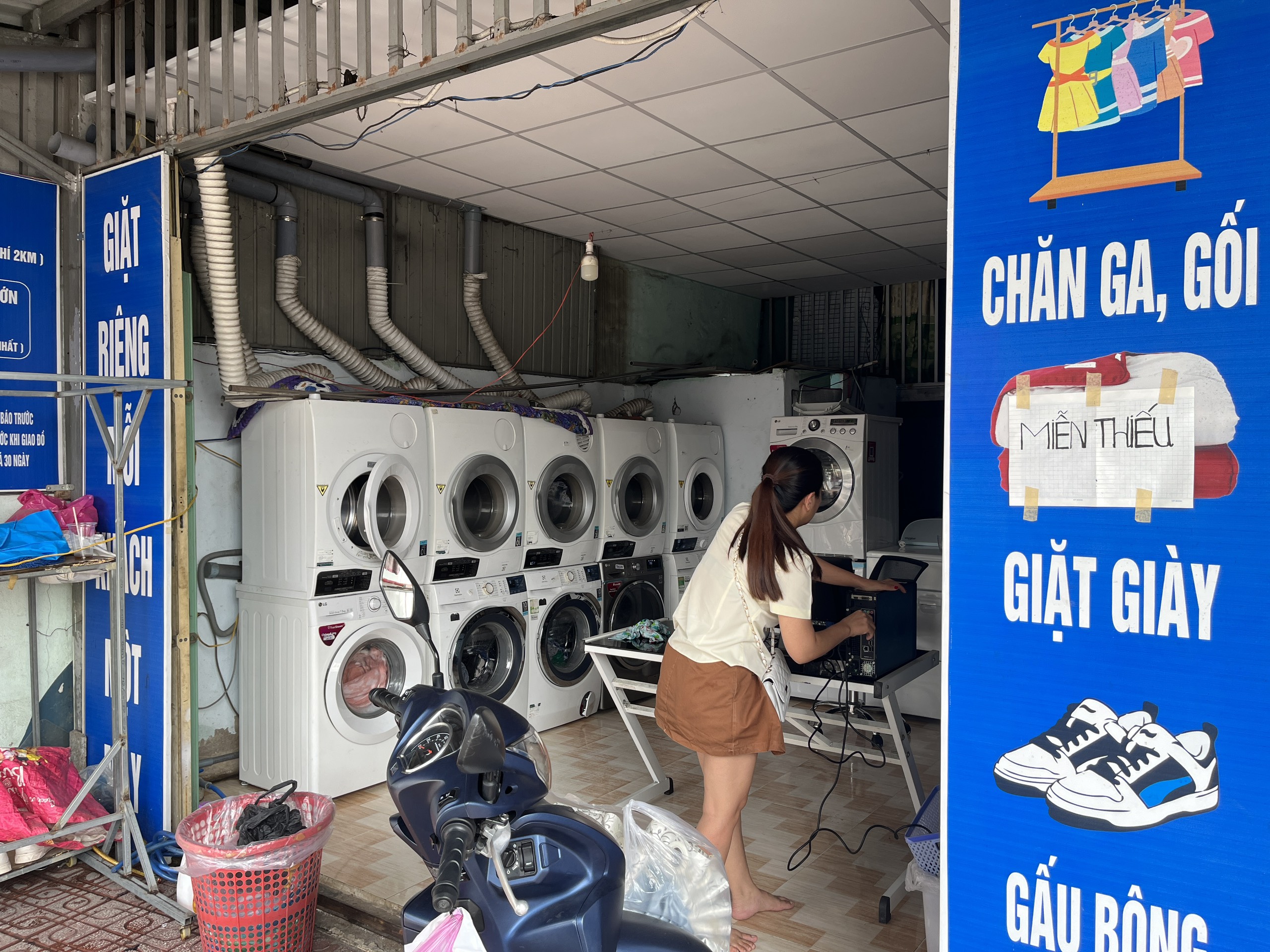 PHÒNG GIẶT NHƯ Ý 3 - Phần mềm giặt sấy tại Q7 HCM