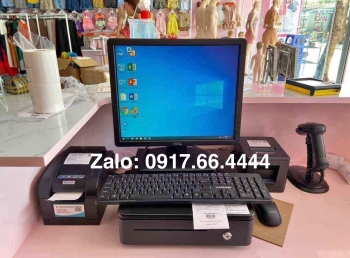 Thanh lý bộ máy tính tiền cho shop: 0917.66.4444