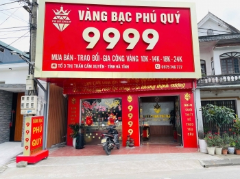 Phần mềm quản lý tiệm vàng giá rẻ cho Tiệm Vàng Phú Quý Hà Tĩnh 
