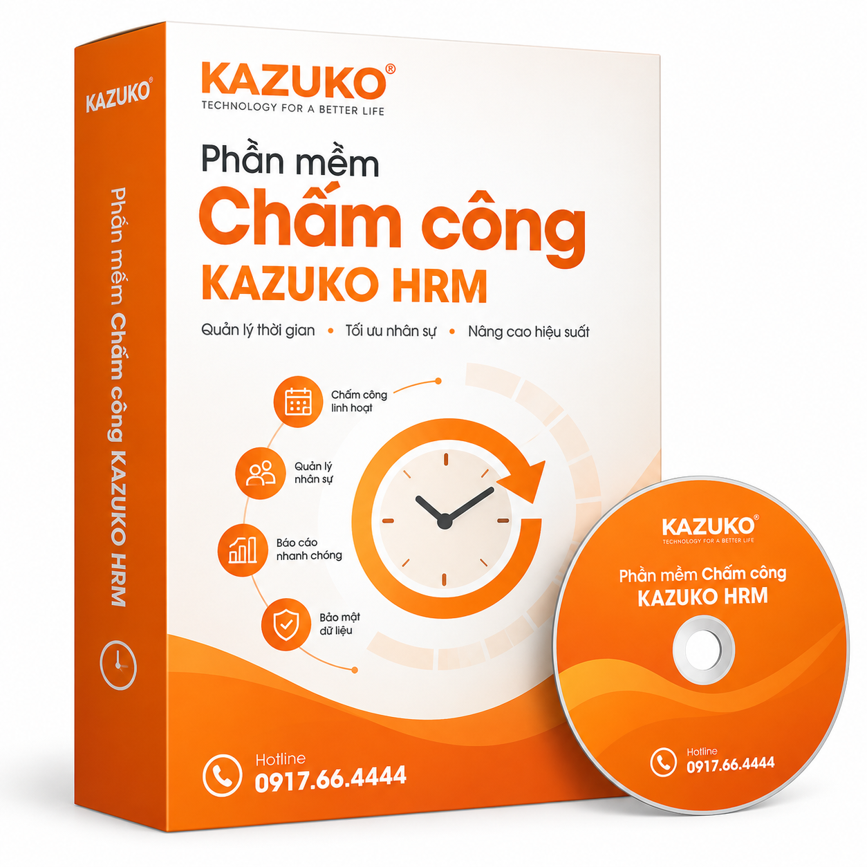 PHẦN MỀM CHẤM CÔNG KAZUKO HMR